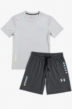 Men’s Activewear Set – Breathable Training T-Shirt & Shorts (2-Piece)