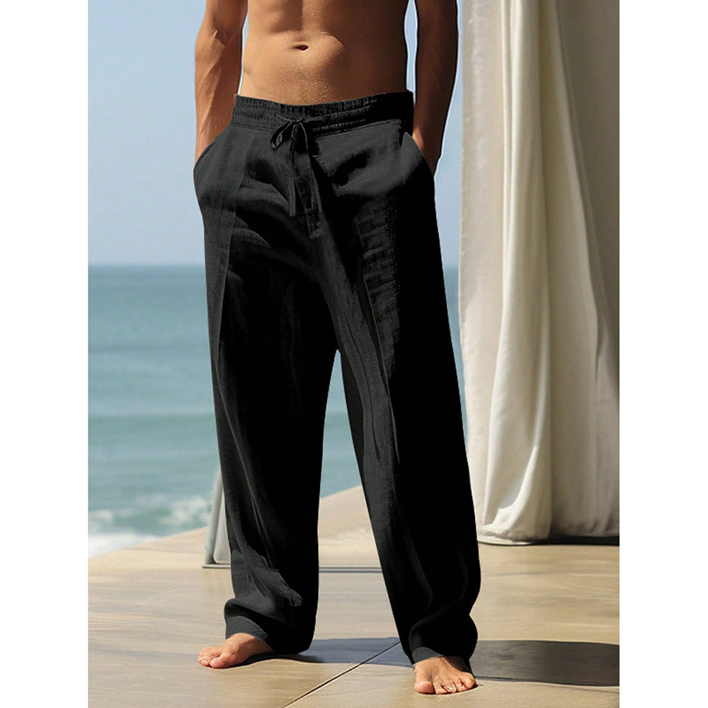 Men’s Lightweight Drawstring Summer Pants