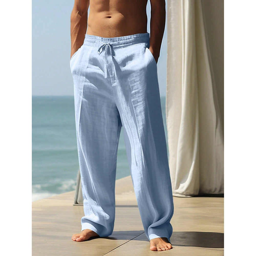 Men’s Lightweight Drawstring Summer Pants