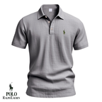 Refined Polo. Effortless by Design. - Light gray