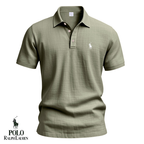 Refined Polo. Effortless by Design. - Army green