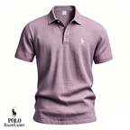Refined Polo. Effortless by Design. - Dusty Purple