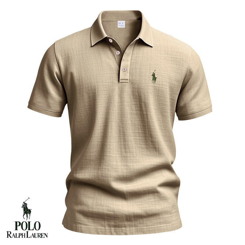Refined Polo. Effortless by Design. - Khaki