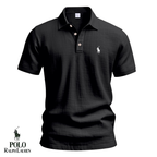 Refined Polo. Effortless by Design. - Black
