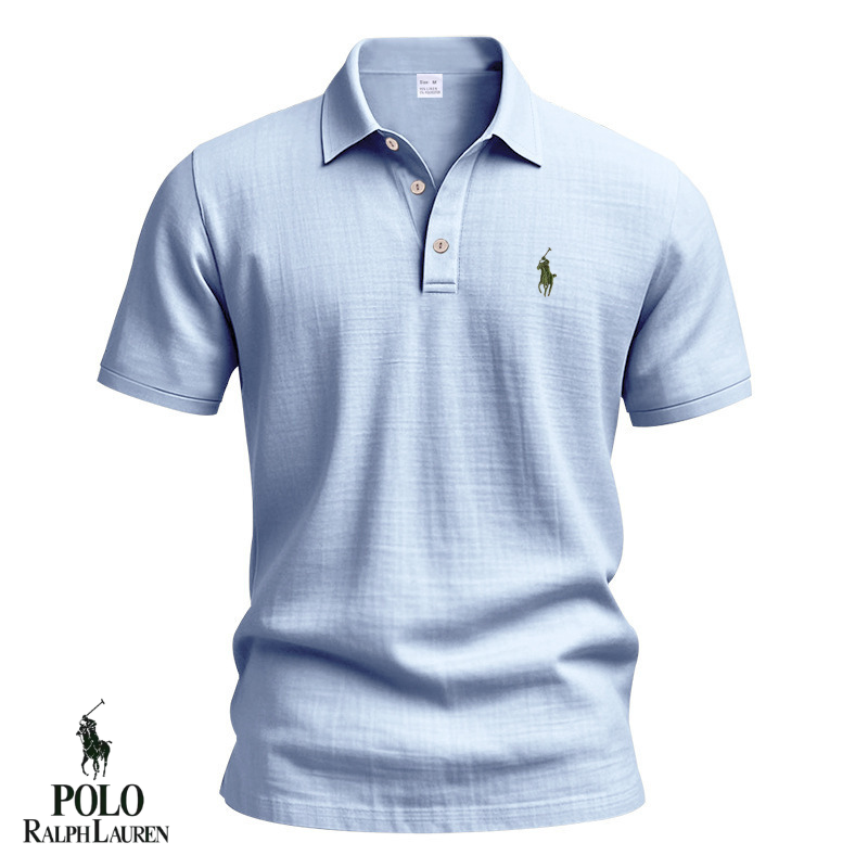 Refined Polo. Effortless by Design. - Light blue